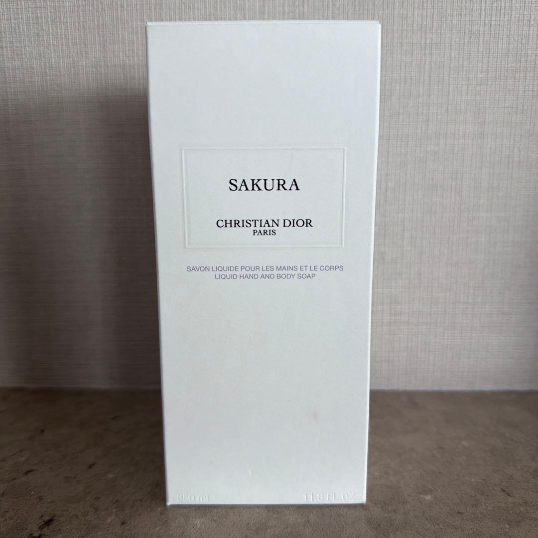 【新品未使用】CHRISTIAN DIOR SAKURA ハンド&ボディソープ