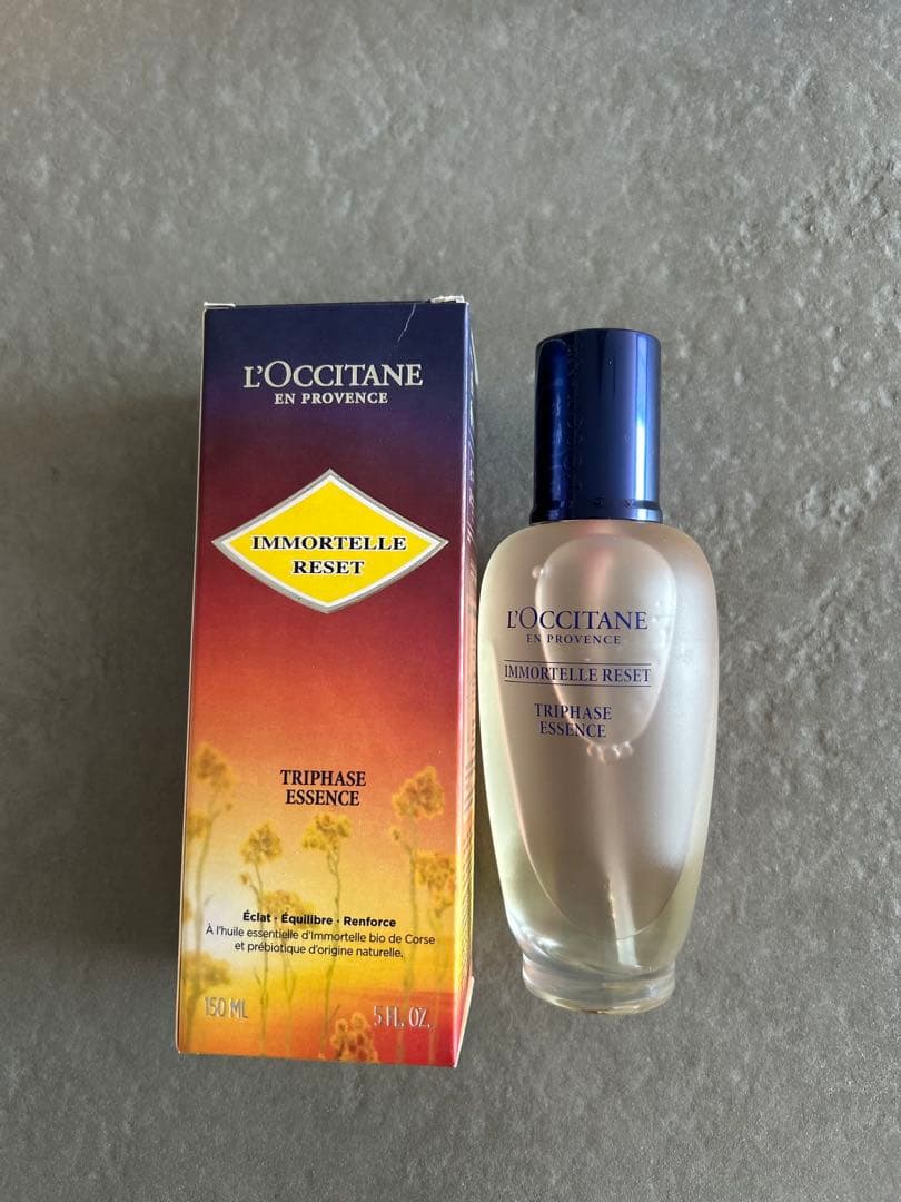 ロクシタンイモーテルTriphase Essence 150ml+洗顔