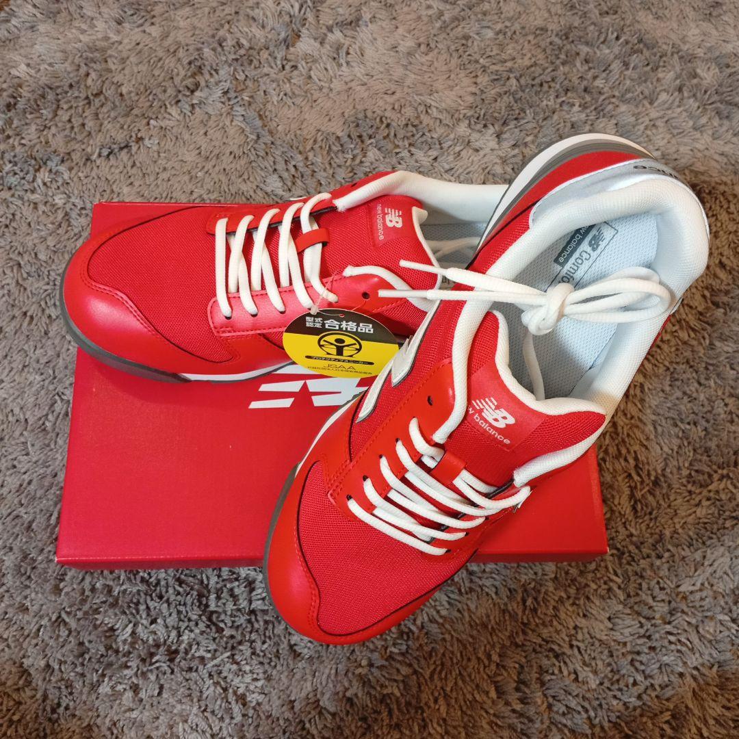 New Balance 安全靴 レッド　②