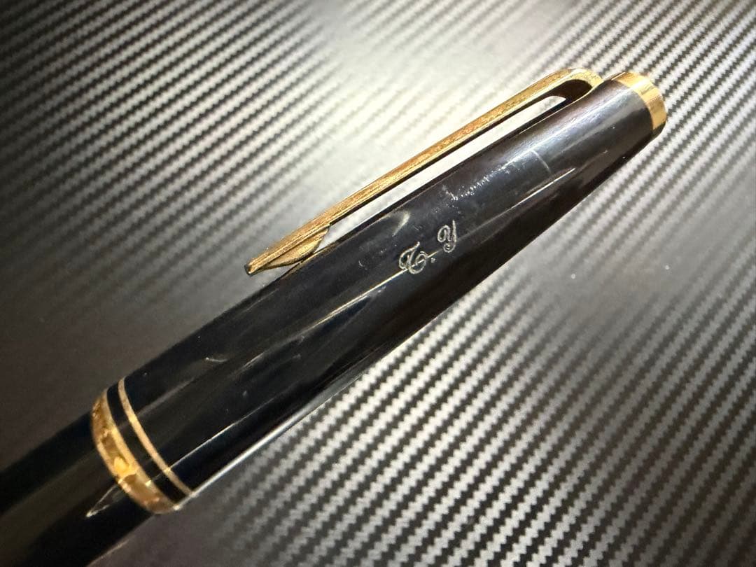 極美品 モンブラン No.221 ブラック 14K F 細字 万年筆