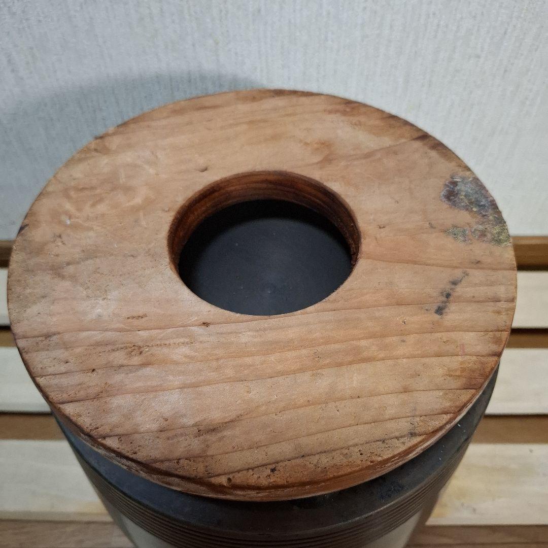 アンティーク　火鉢　銅製　灰付き　茶道具　茶道