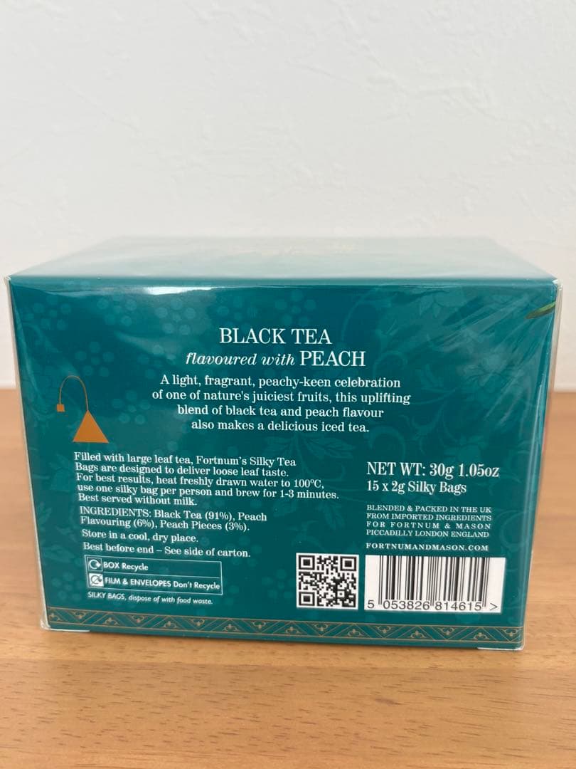 フォートナム&メイソン　FORTNUM ＆MASON 紅茶ティーパック