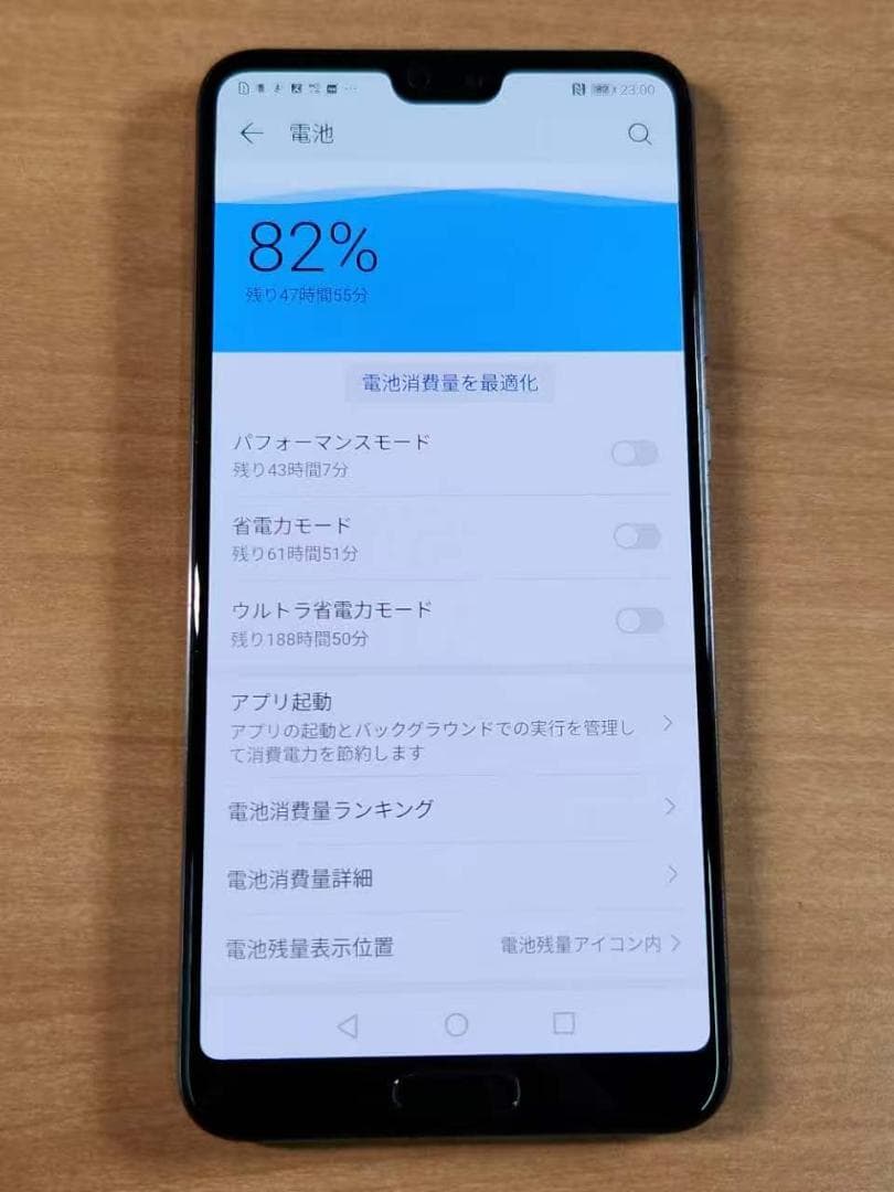 スマートフォン本体 040300H HUAWEI P20 Pro HW-01K 128GB
