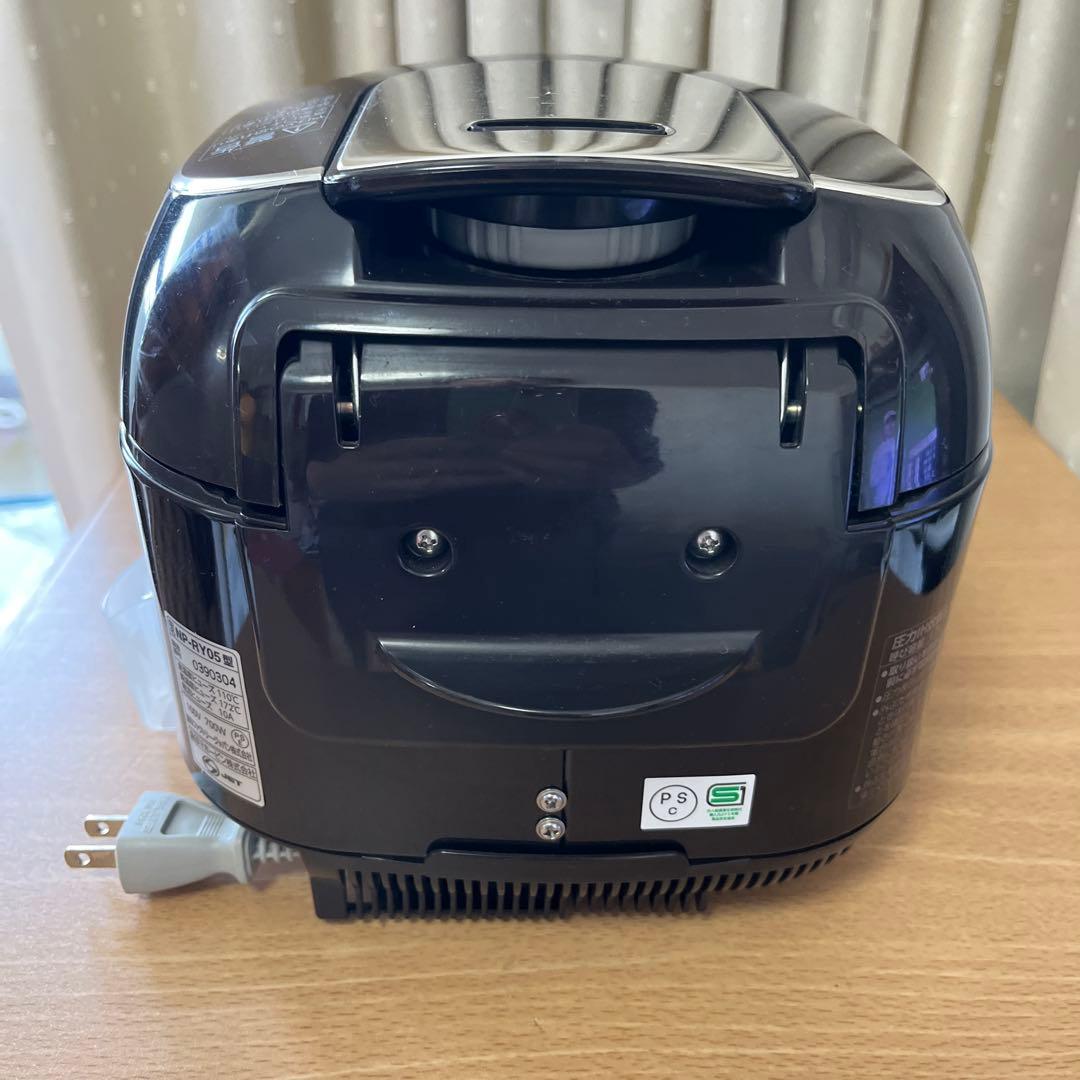 炊飯器 IH NP-FY05 ダークブラウン2019年製 3合炊き