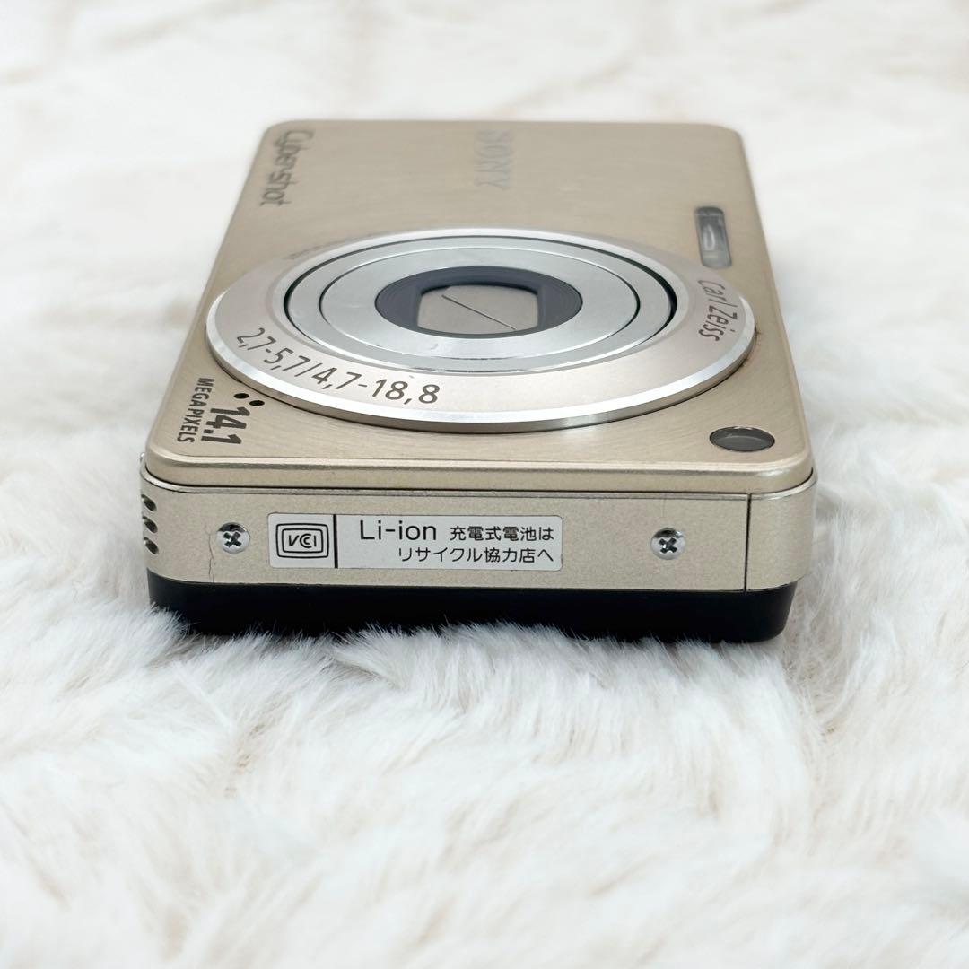 美品・動作良好✨ SONY Cyber-Shot DSC-W350 ゴールド