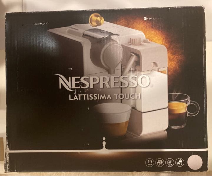 Nespresso ラティシマ・タッチ プラス シルバー F521SI