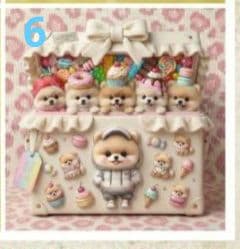 オーダーページ　ハンカチ534ポメちゃん柄ハンドメイド3/23 そら様パネル