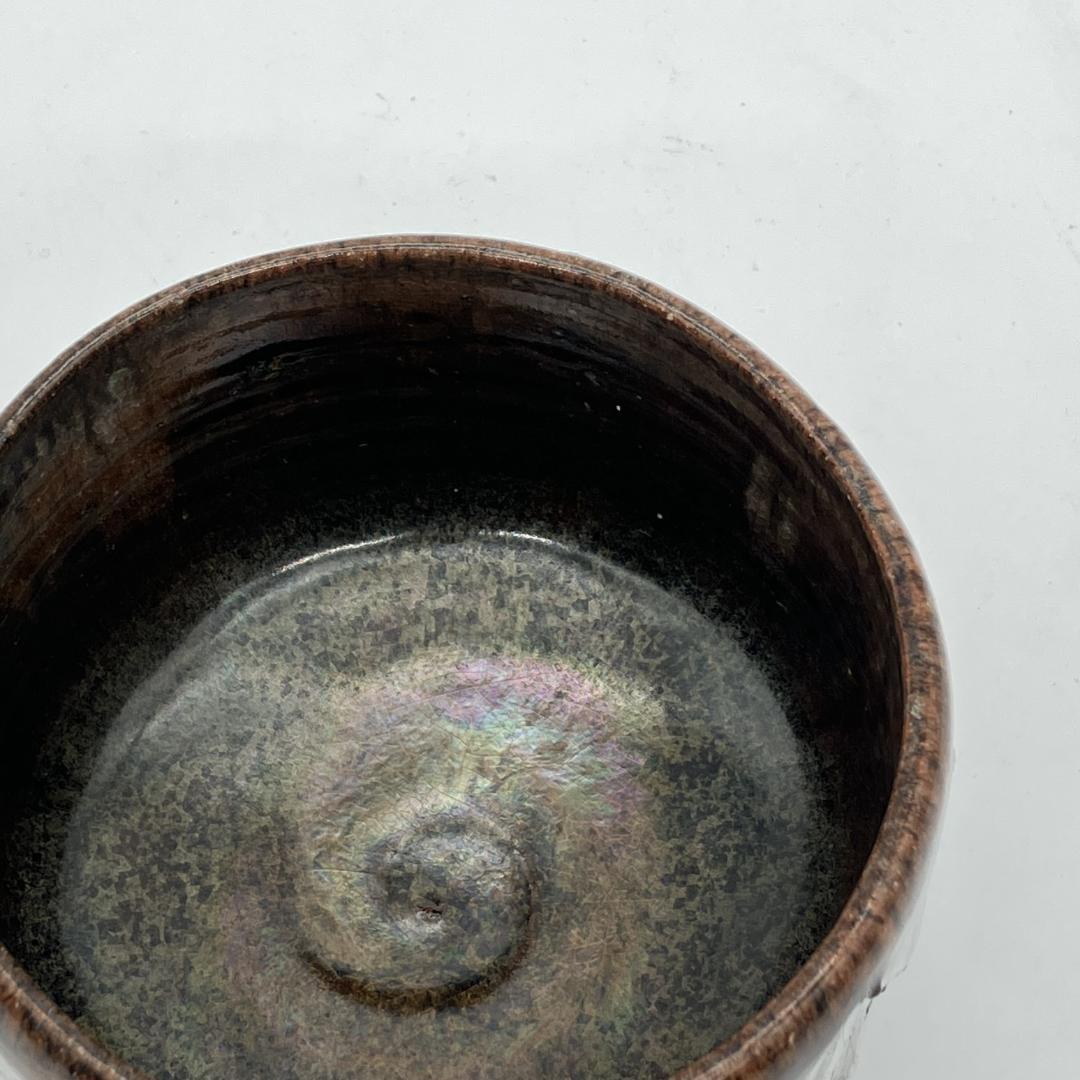 大樋焼　茶碗　茶道具　古作　陶印無し　養生箱