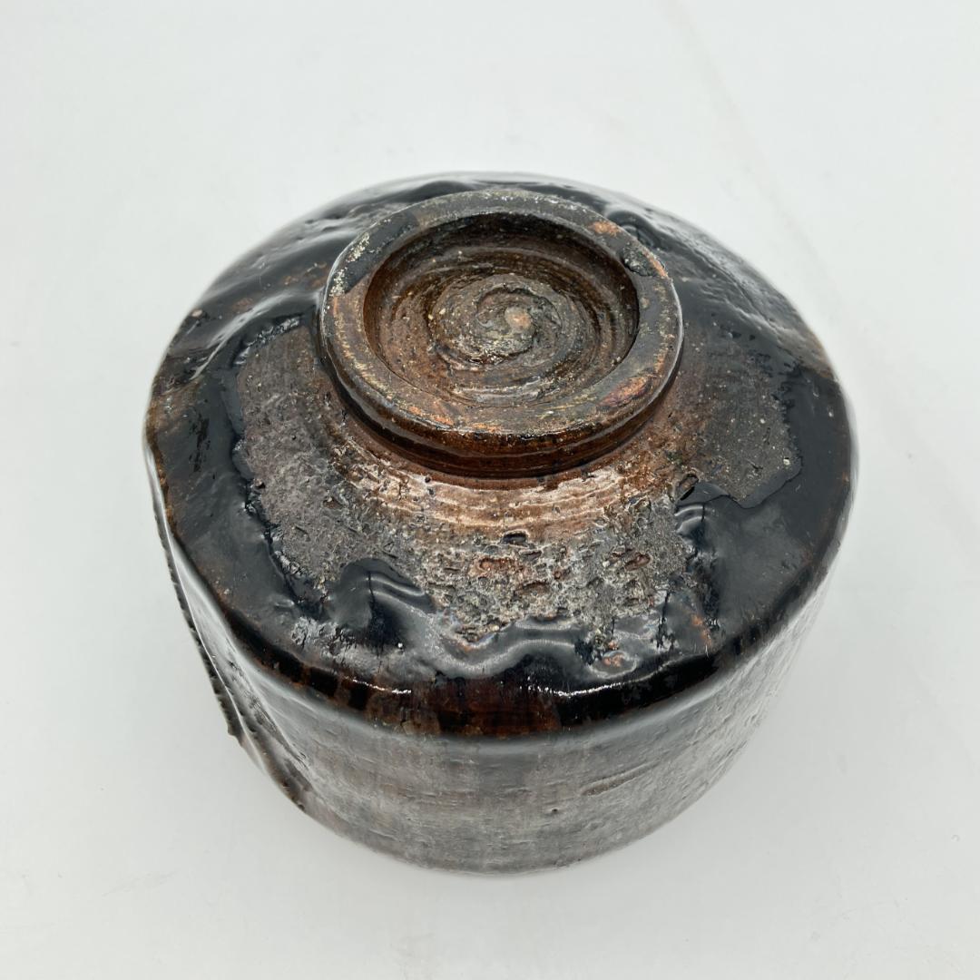 大樋焼　茶碗　茶道具　古作　陶印無し　養生箱