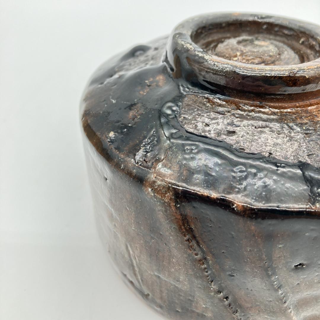 大樋焼　茶碗　茶道具　古作　陶印無し　養生箱