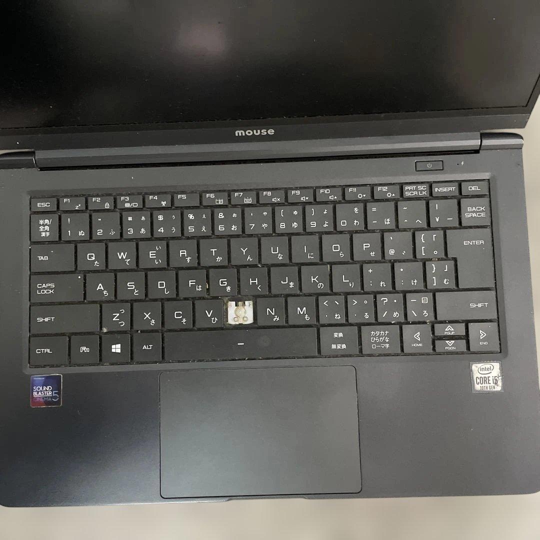 mouse ノートPC X4-i5CMLAB 電源不良 ジャンク