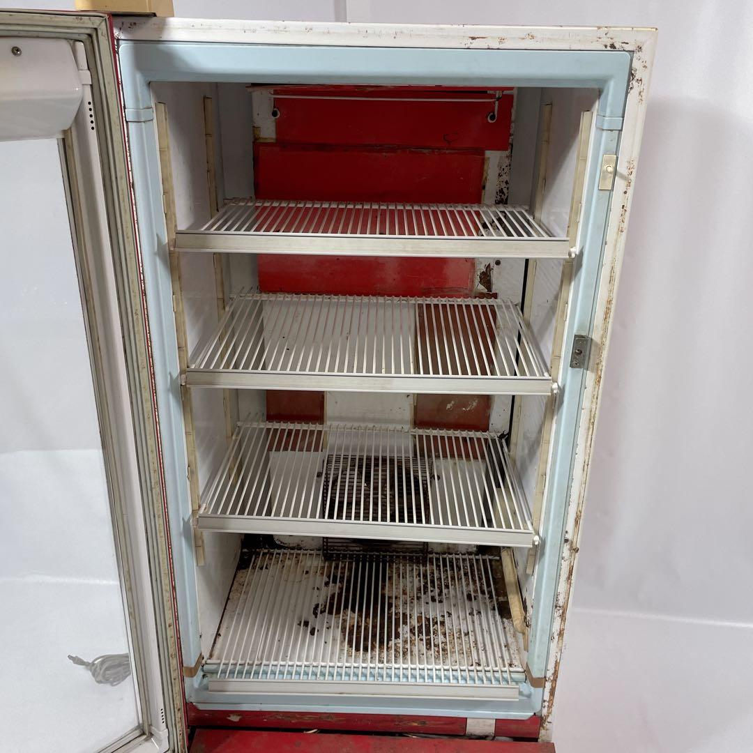 【昭和レトロ】コカコーラ業務用冷蔵ショーケースNS-240E
