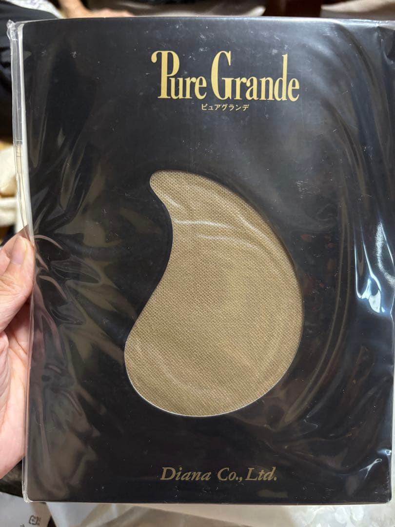 Pure Grande 着圧ソックス 140デニール ベージュ