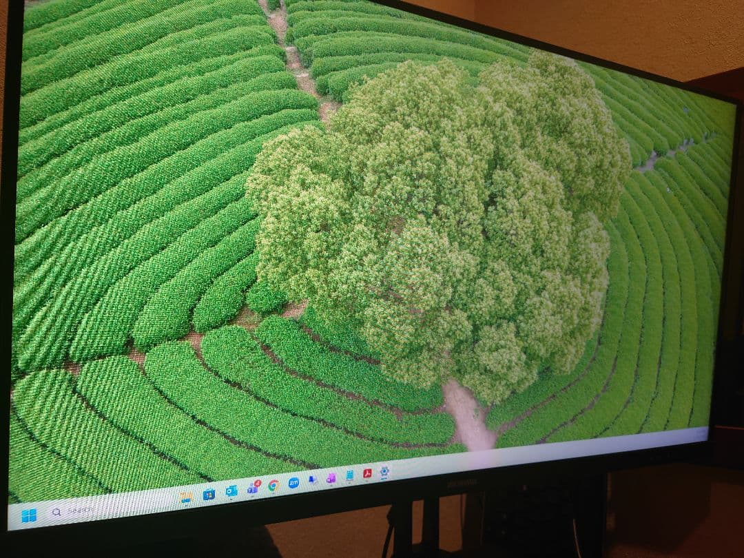 2台の IRIS OHYAMA 21.5インチ 液晶モニター 2台セット