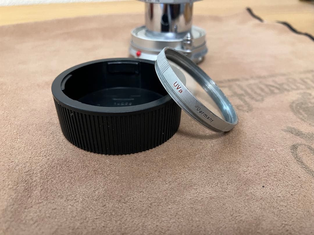 美品 ライカ エルマー 50mm f2.8 ゾロ目シリアル 純正フィルター付