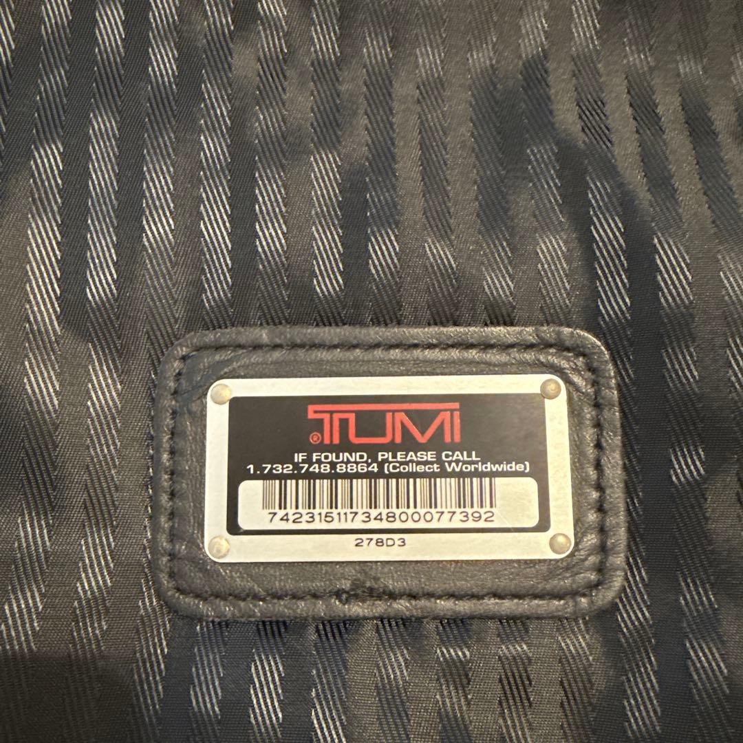 TUMI 278D3 ボストンバッグ ショルダーストラップ付き 米国製