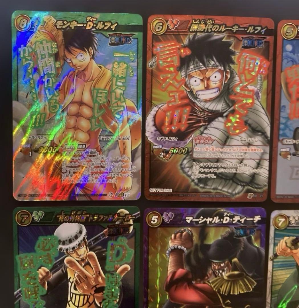 【希少】ワンピース ミラバト ルフィ 超Ωレア プロモ SR オメガ まとめ売り