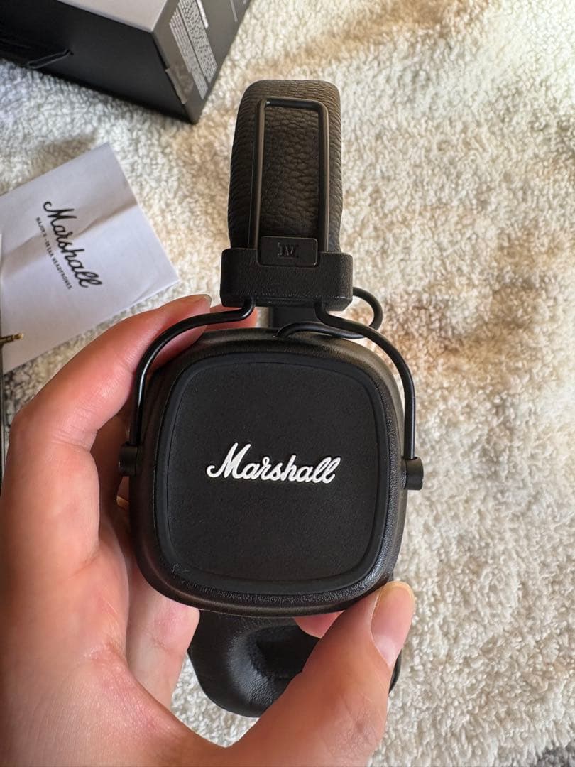 Marshall IV ワイヤレスヘッドホン ブラック