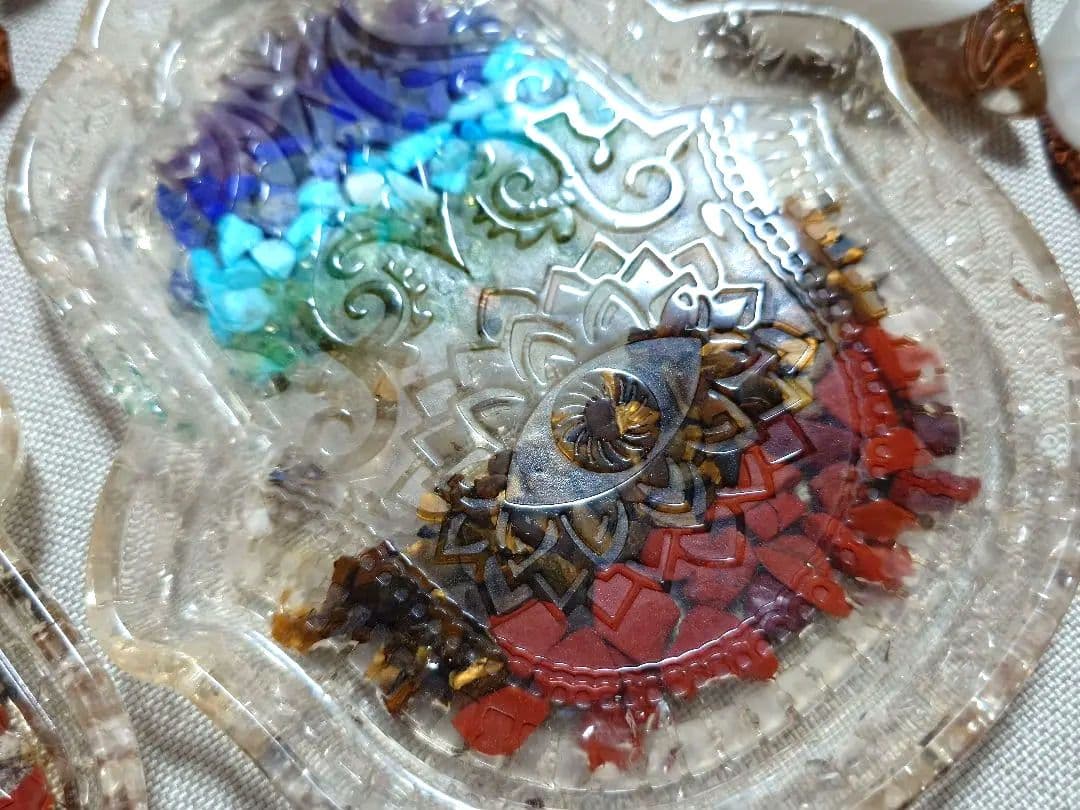 オルゴナイト 小物入れ リングスタンド 色々セット