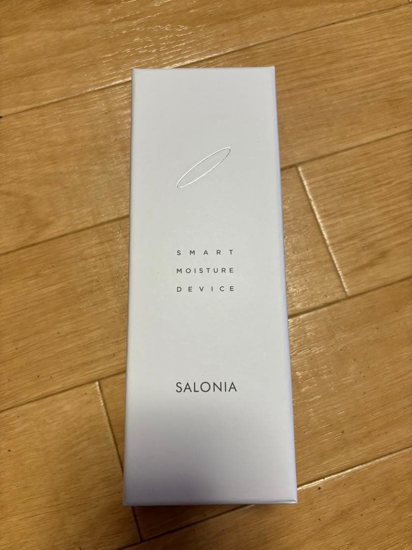 SALONIA SMART MOISTURE DEVICE シルバー 美容家電