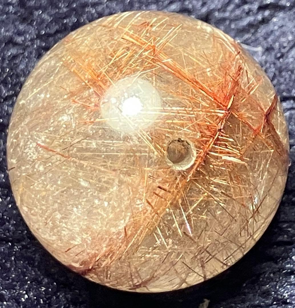 秀逸の逸品2❣️プラチナルチル❣️約20mm❣️大玉❣️ブルッカイト有り❣️送料込み❣️