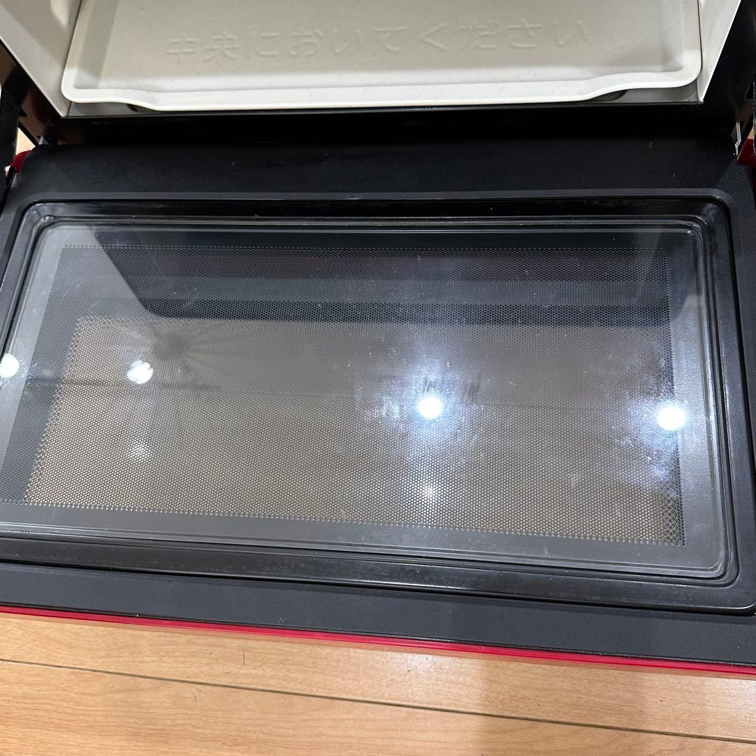 HITACHI 赤 オーブンレンジ