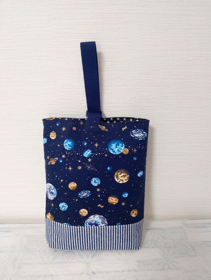 入学準備 6点セット　宇宙柄　ネイビー
