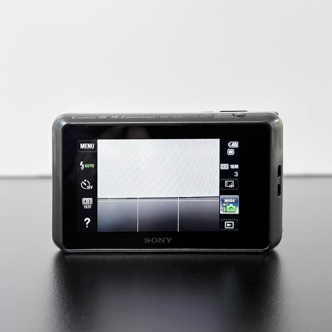 希少 SONY Cyber-shot DSC-TX10 5m防水タッチパネル式