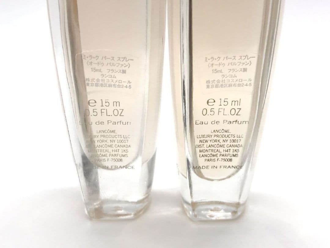 香水 ■ ランコム LANCOME ミラク パース EDP 15ml レフィル