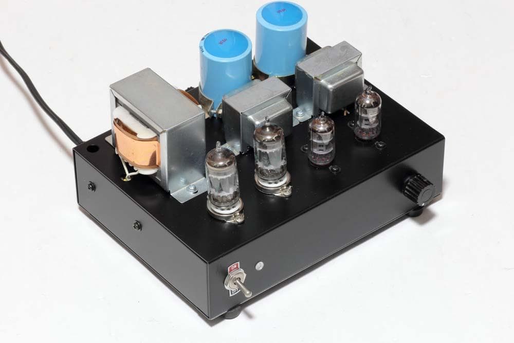 双３極管 5814A(12AU7) パラ接続 ステレオ パワーアンプ