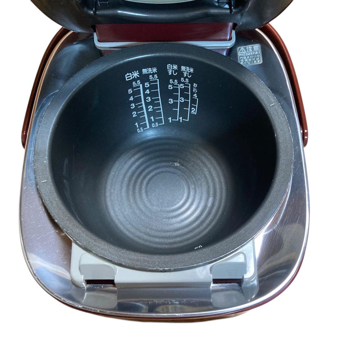 真空圧力IH 炊飯器 TOSHIBA RC-10VSK グランレッド