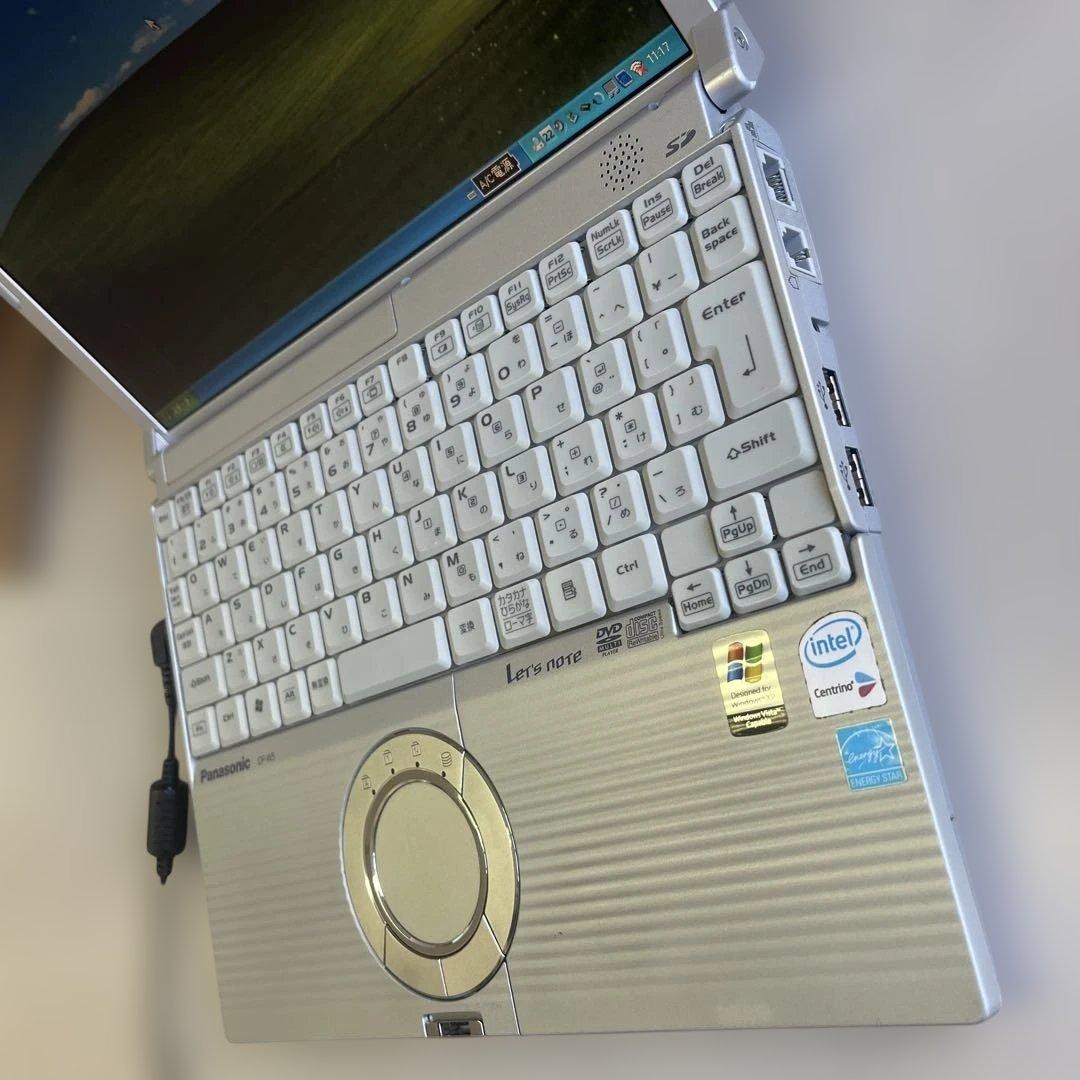 ★格安美品★WindowsXP★長時間バッテリー付き12.1インチモバイルPC★