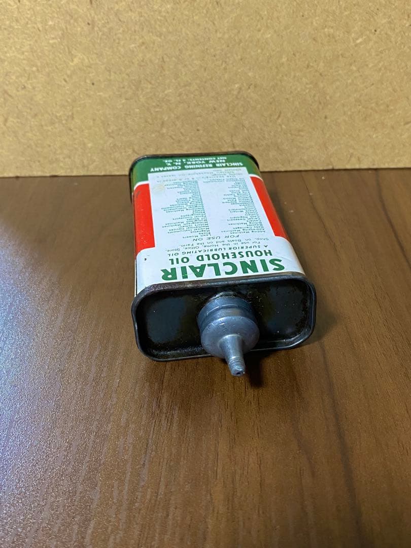 SINCLAIR HOUSEHOLD OIL オイル缶 Dinoロゴ1950s