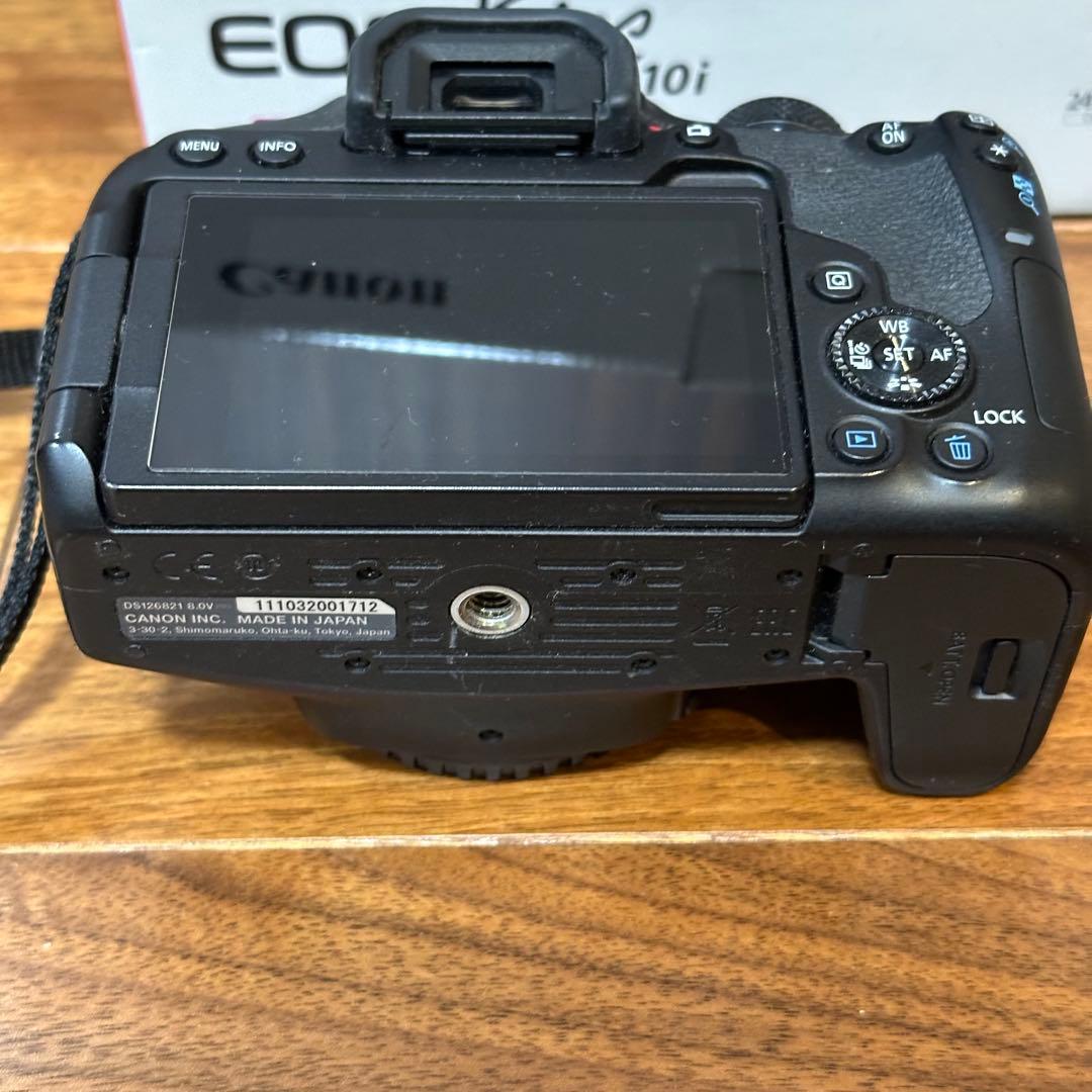 【美品】Canon EOS Kiss X10i ダブルズームキット