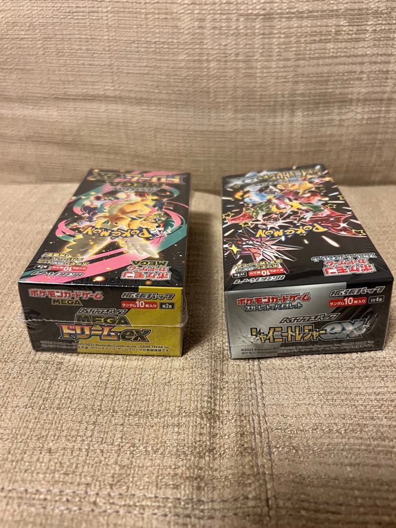 ポケモンカード MEGAドリームex シャイニートレジャーex シュリンク付き