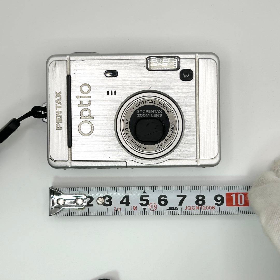 動作品 PENTAX OPTIO s40 デジタルカメラ 乾電池駆動