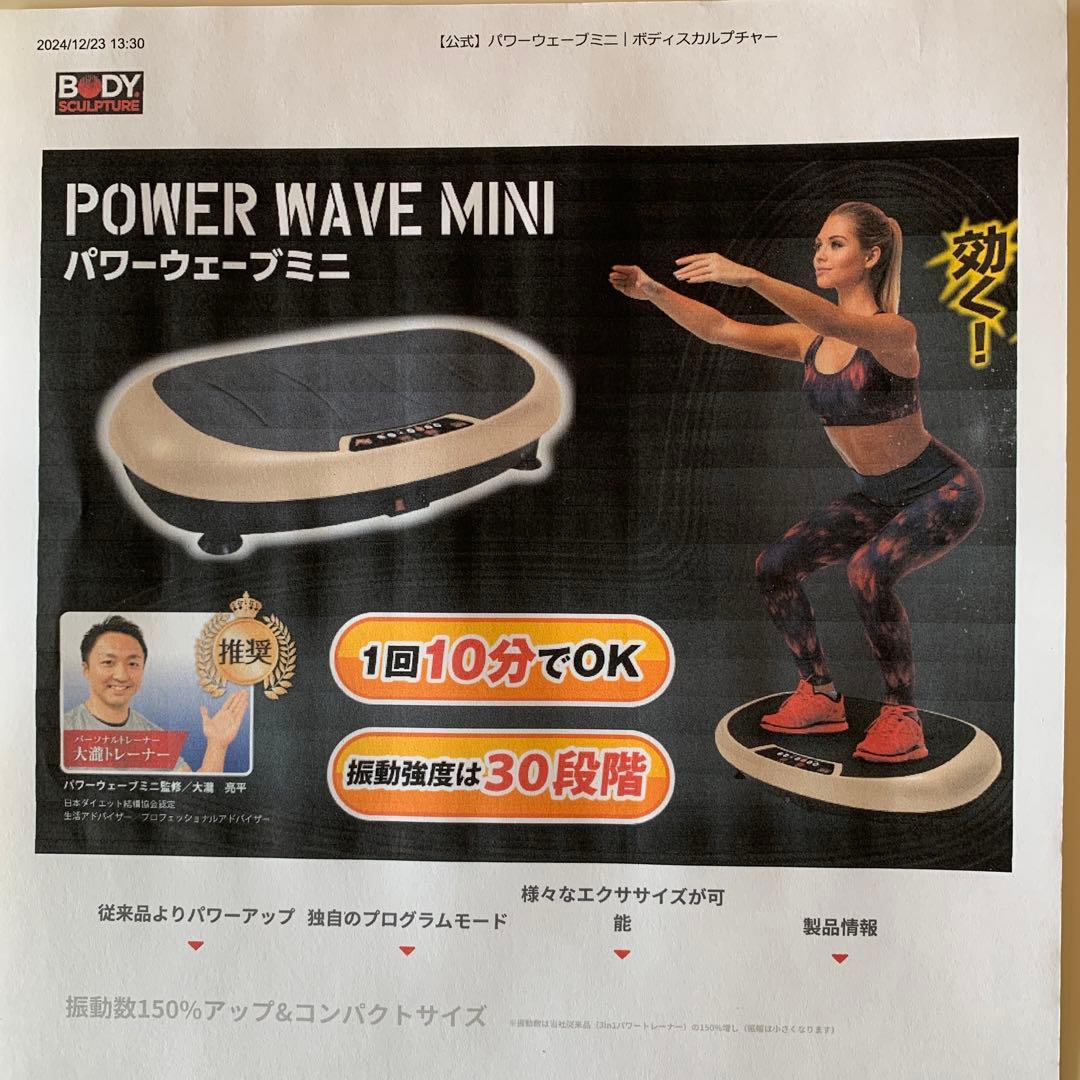 BODY SCULPTURE エクササイズ機器マット付き