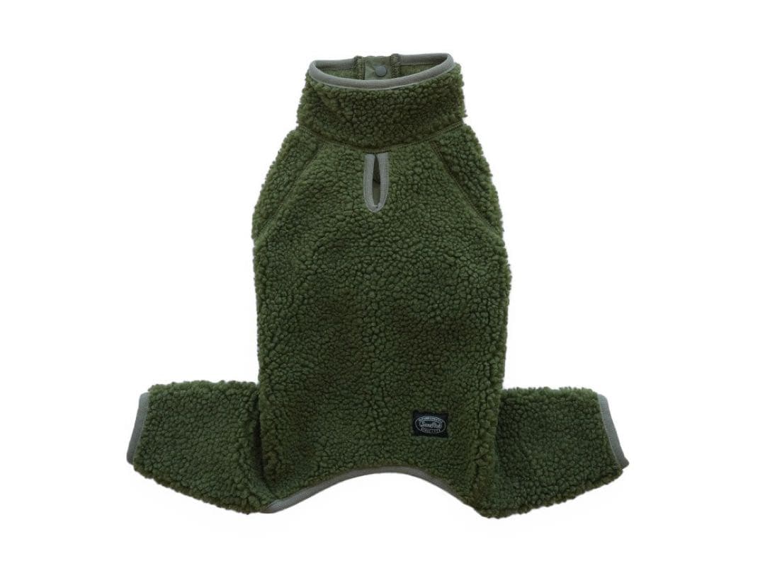 犬服・アクセサリー  peak Dog Fleece Jacket 4L Olive