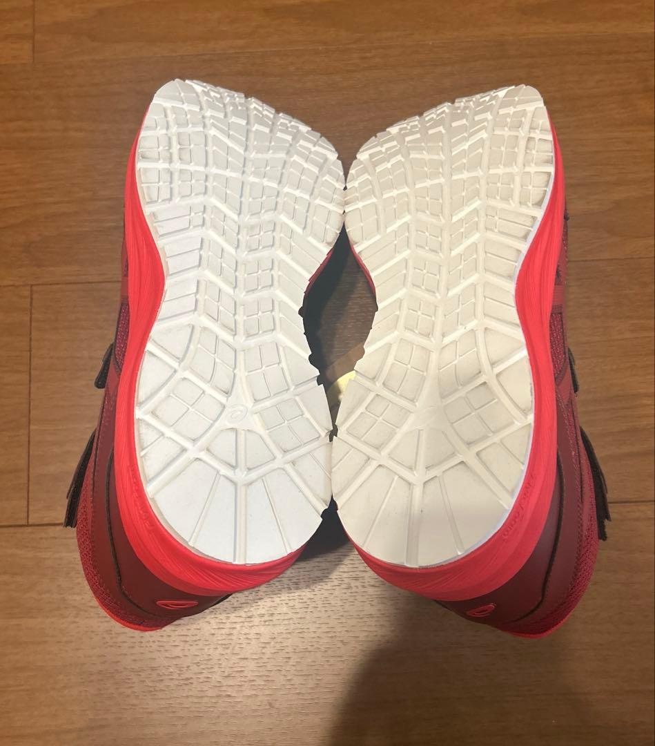 【新品未使用】asicsアシックス ウィンジョブ ハイカット 安全靴 赤