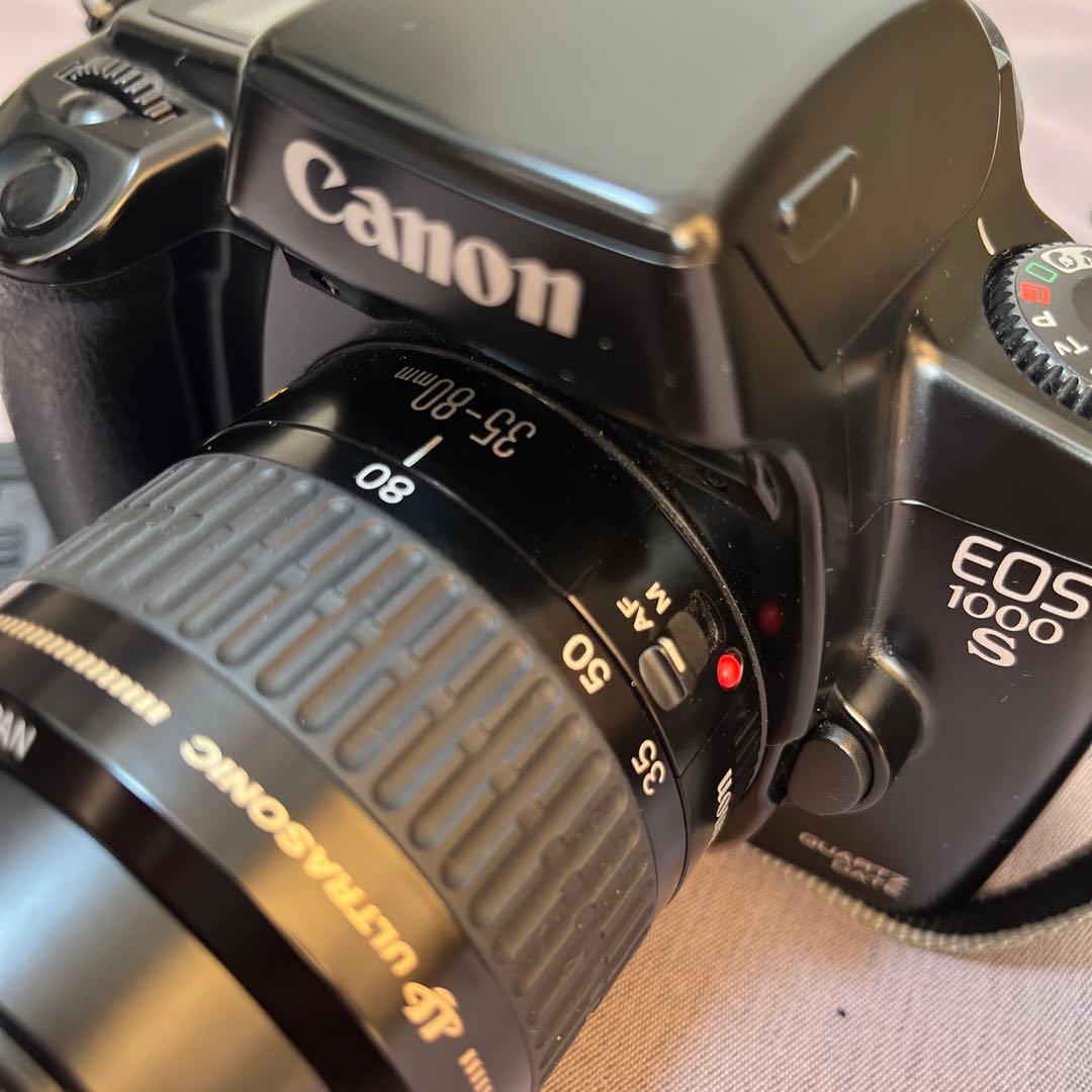 キヤノンEOS 1000S ズームレンズ（35-80,80-200) バッグ