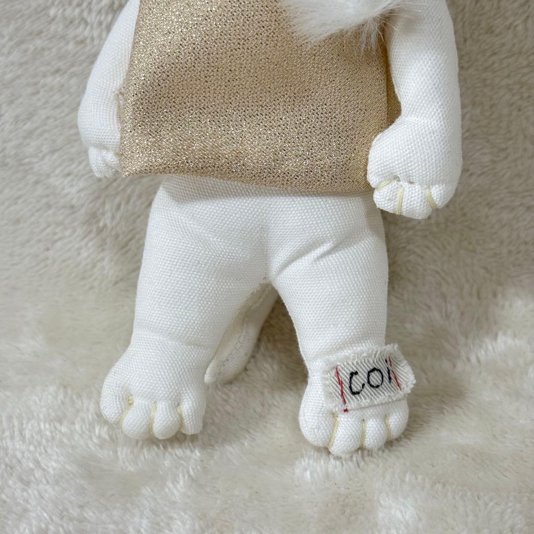 【希少品】ぬいぐるみ作家 江川文子 作品 ハンドメイド ネコ coiちゃん