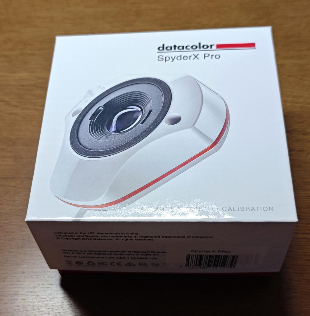 Datacolor SpyderX Pro SXP100 キャリブレーション