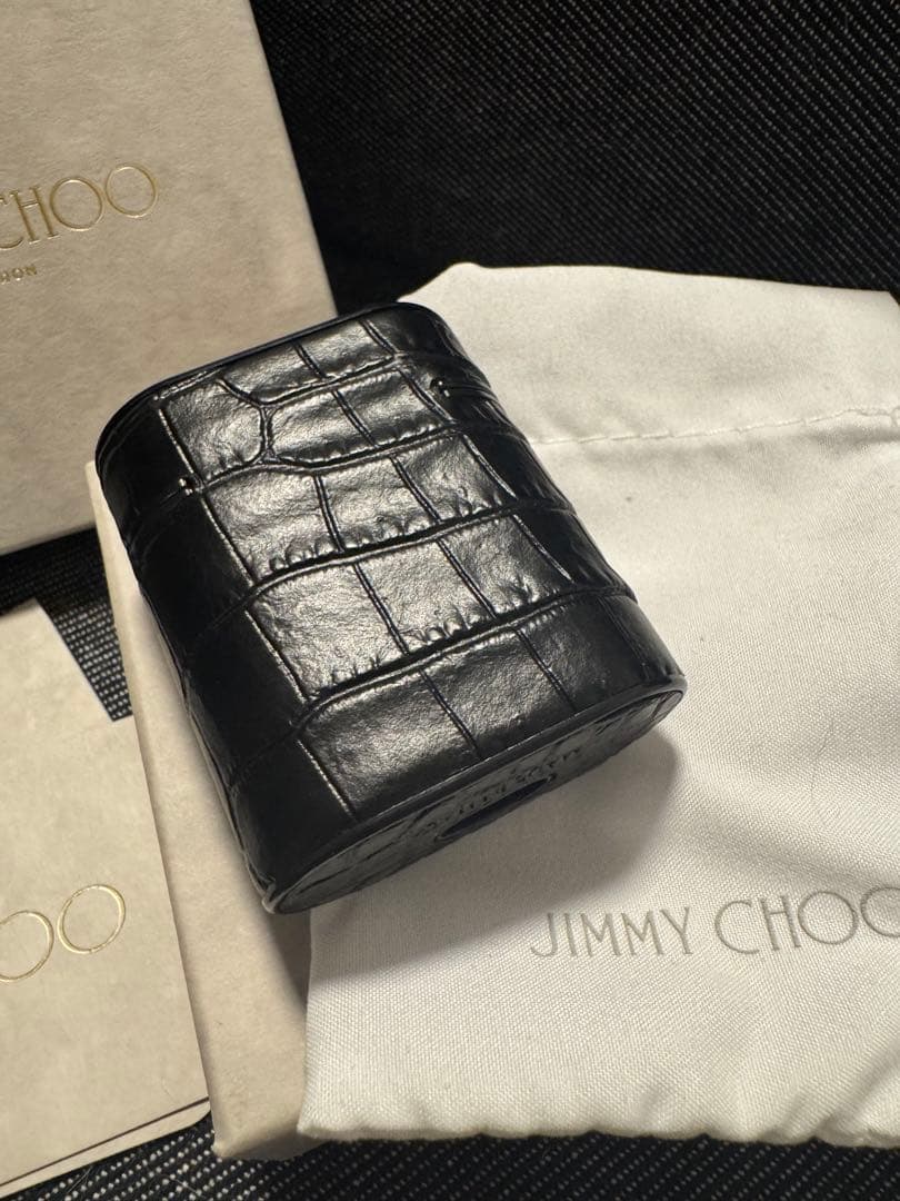 JIMMY CHOO AirPods ケース レザー クロコダイル 新品未使用