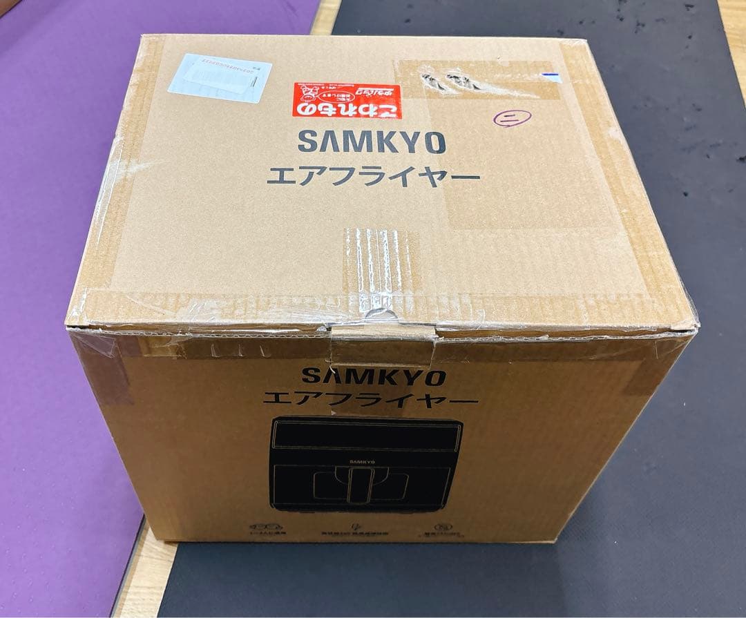 【SAMKYO】ノンフライヤー 4.2L 可視窓 大容量 1-4人用