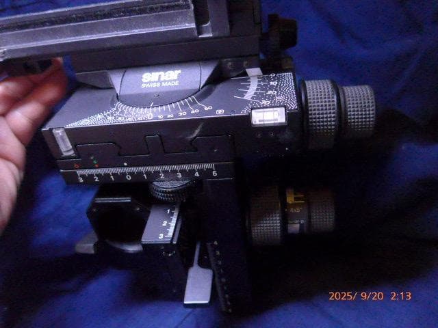Sinar P2／4x5の後フレームです。大判カメラの名品　比較的綺麗です