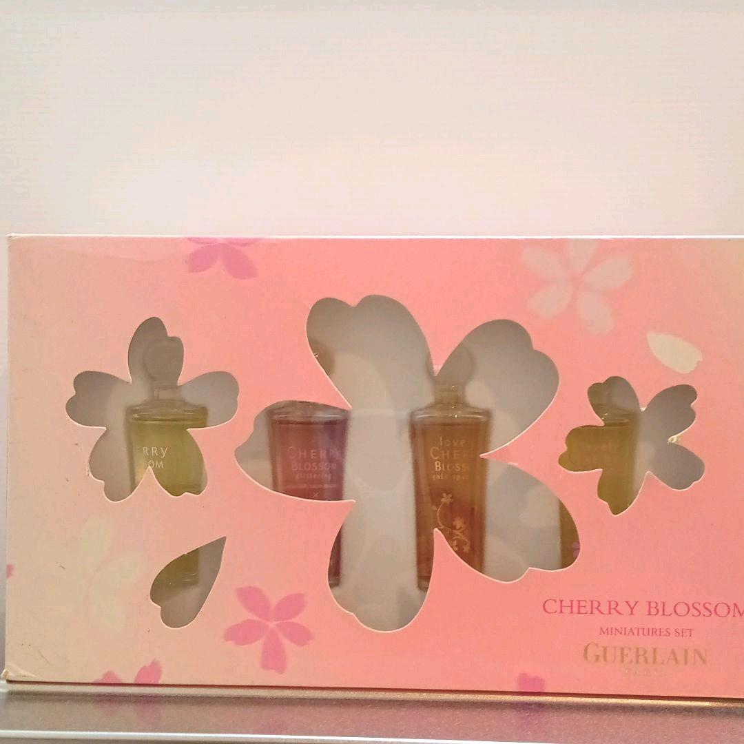 ゲラン　チェリーブロッサム　パリュール　ランスタンドゲラン　ジャルダンバガテール