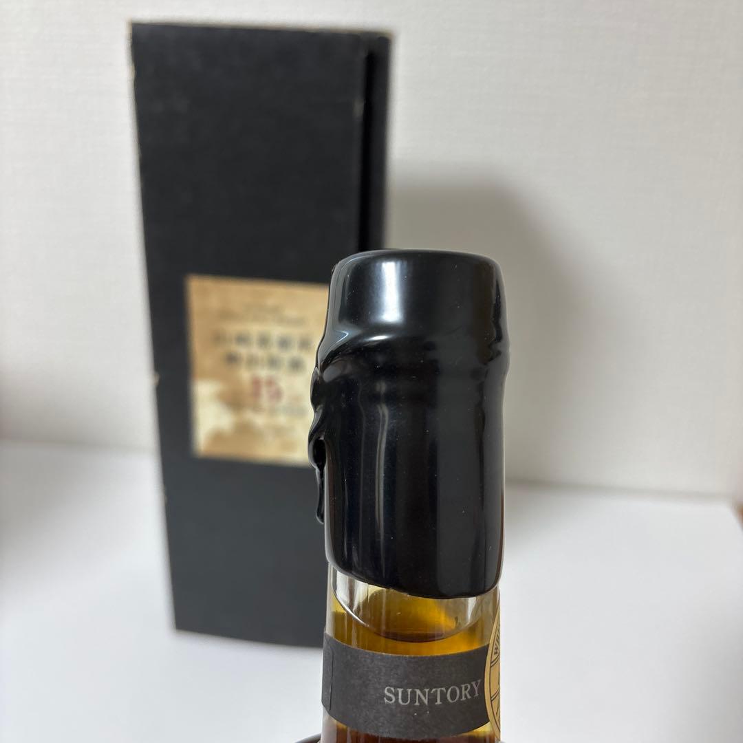 サントリーピュアモルトウイスキー　山崎蒸溜所15年　600ml 箱付　（４）