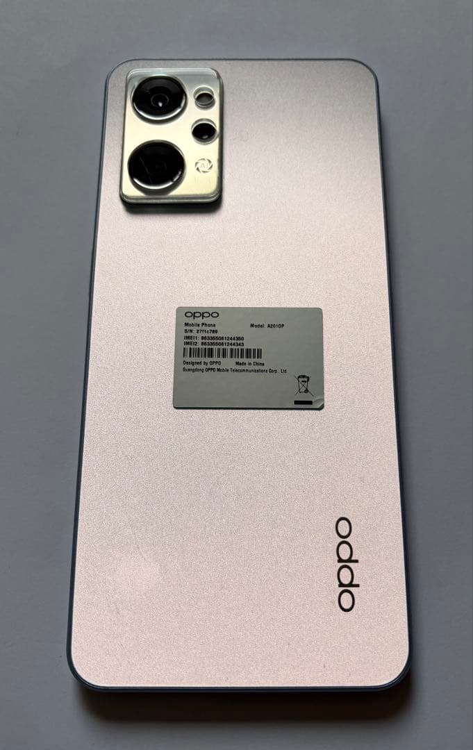 スマートフォン本体 OPPO Reno7 A