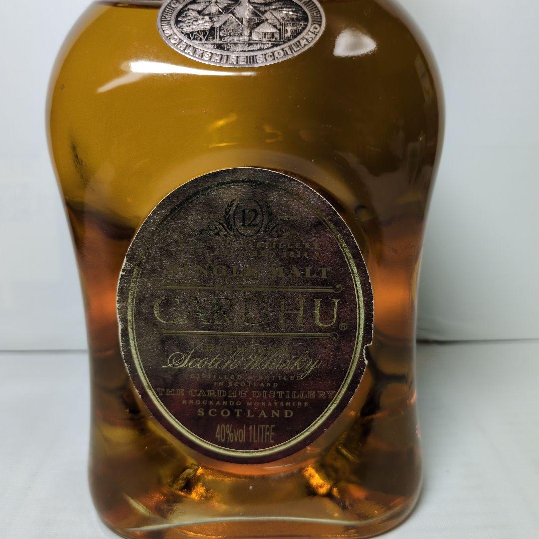 CARDHU 12年1000ml シングルモルトウイスキー