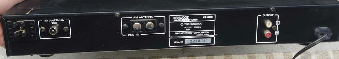 ★KENWOOD KT-1010II ステレオチューナー